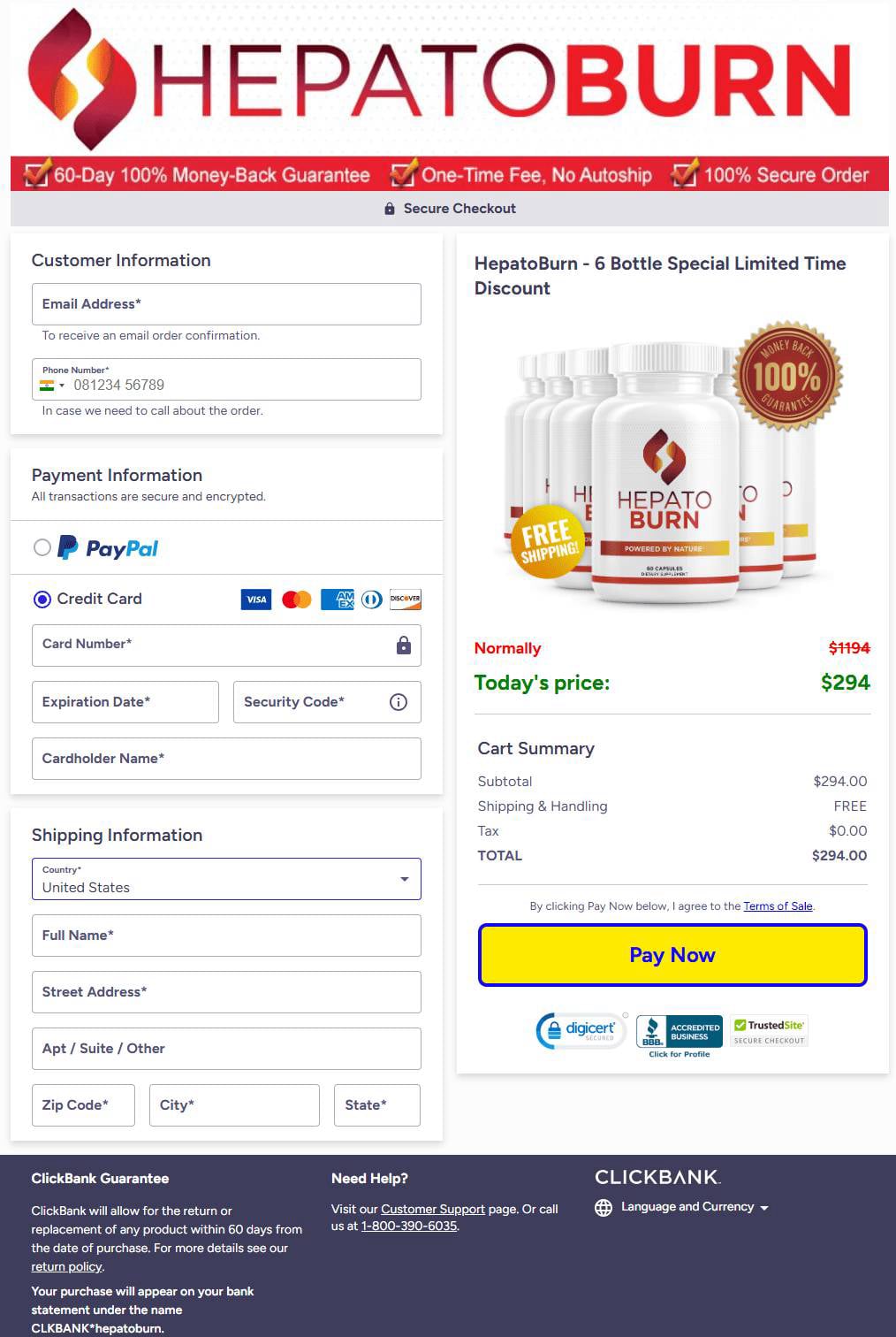 HepatoBurn Weight Loss
